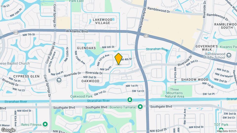 9788 NW 3rd Manor Mapa y Detalles de la Ubicación
