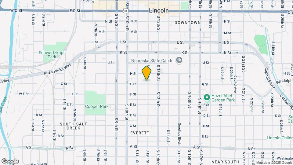 745 S 12th St Map and Location Details