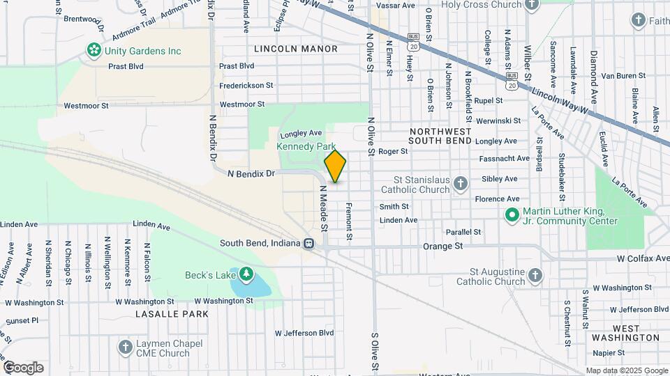 2517 Kenwood Ave Map and Location Details