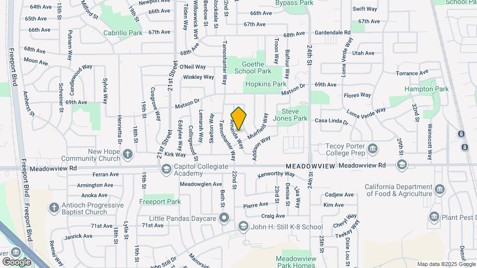 2173 Amanda Way Map and Location Details