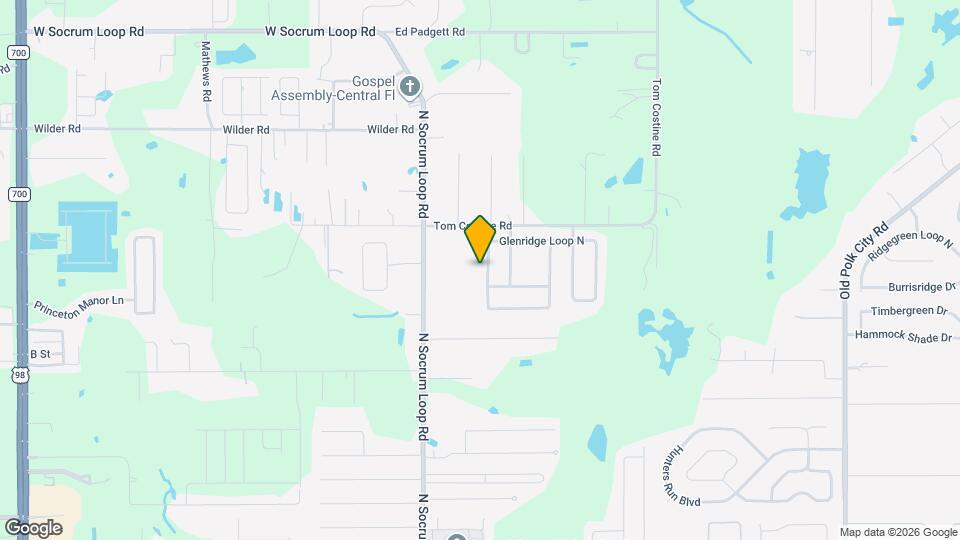 8000 Glenridge Loop W Map and Location Details
