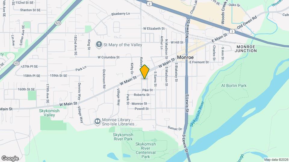 115 S Kelsey St Mapa y Detalles de la Ubicación