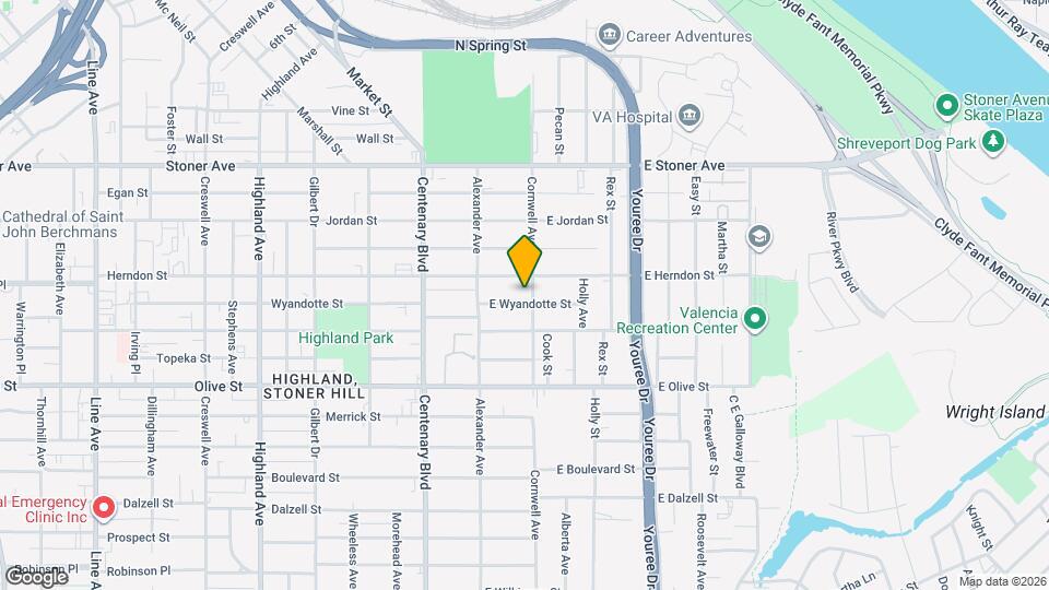 154 E Wyandotte St Map and Location Details