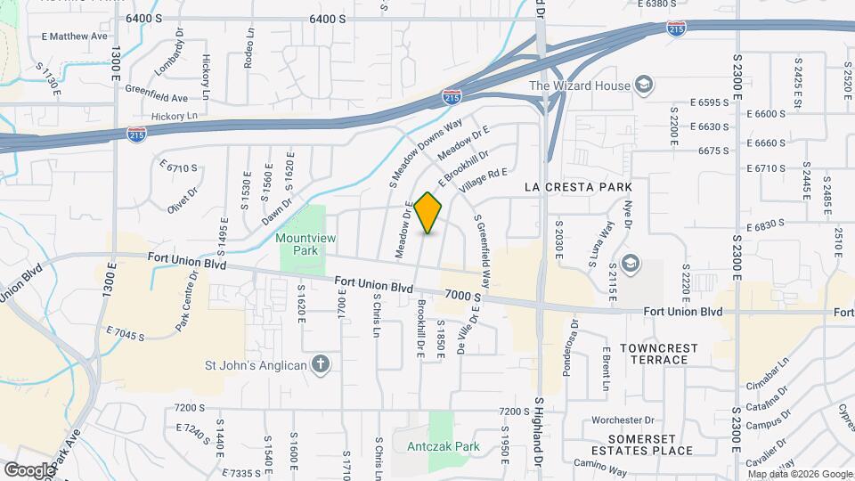 6855 Brookhill Dr E Mapa y Detalles de la Ubicación