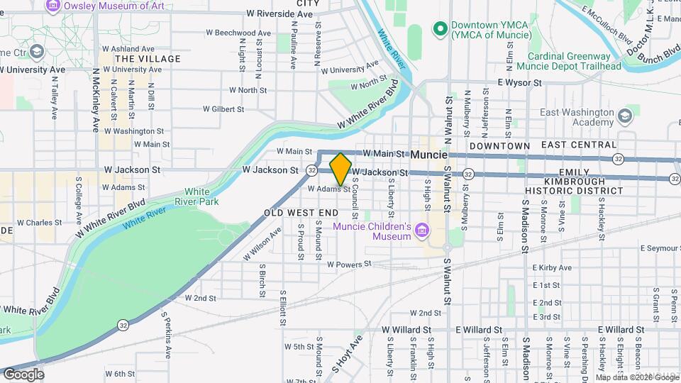 312 S Gharkey St Map and Location Details