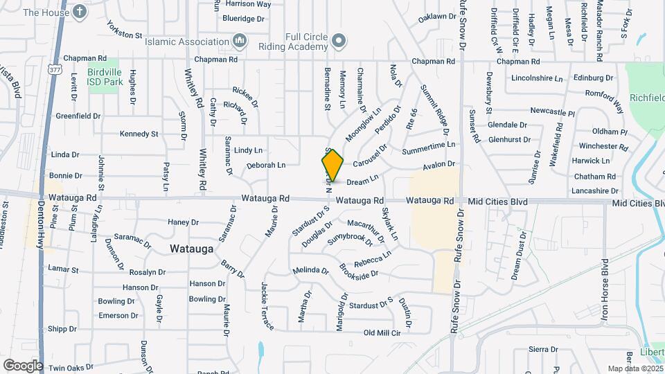 6308 Stardust Dr N Map and Location Details