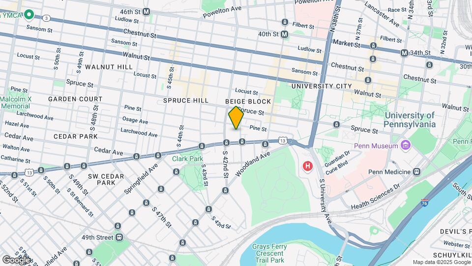 41 S 41st St Map and Location Details