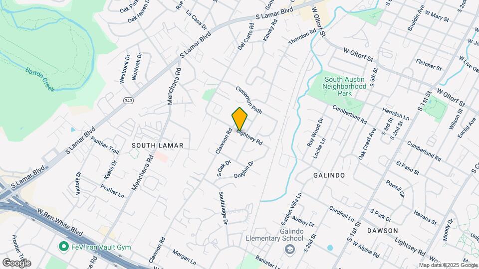 1603 Lightsey Rd Map and Location Details