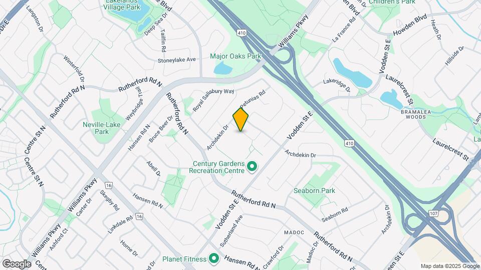 44 Fallway Rd Map and Location Details