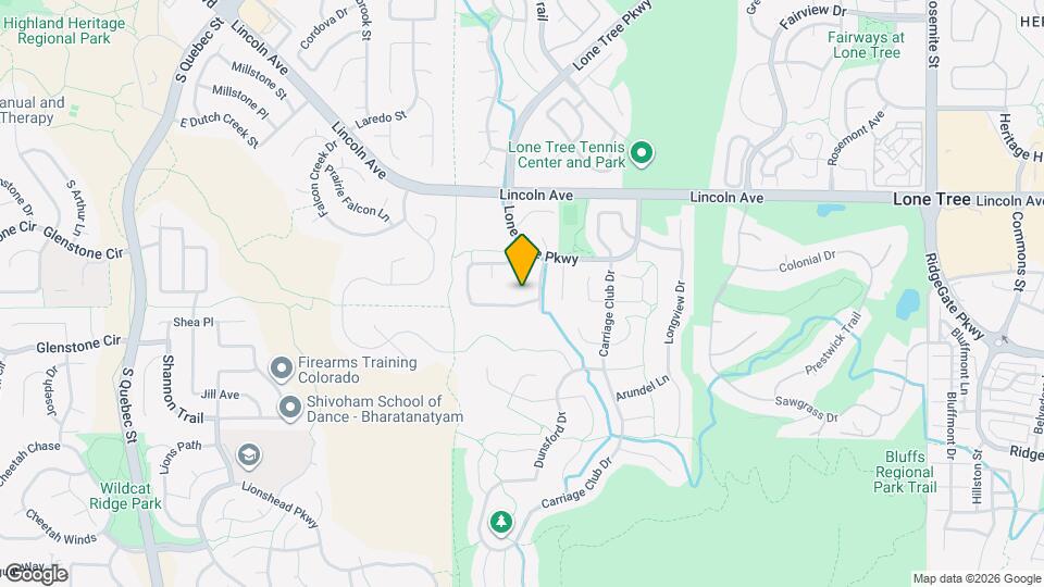 7541 Powderhorn Dr Map and Location Details