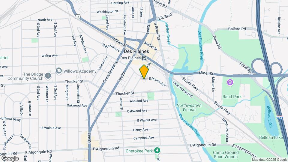 815 Pearson St Mapa y Detalles de la Ubicación