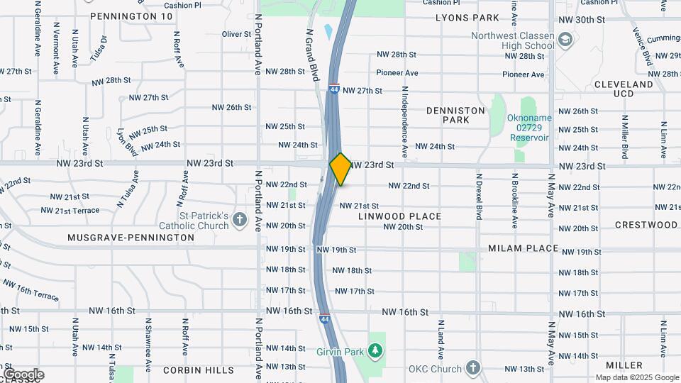 3428 NW 22nd St Map and Location Details