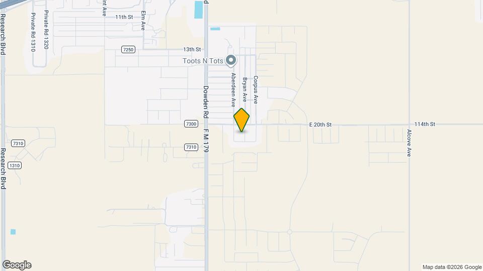 2007 Bryan Ave Map and Location Details