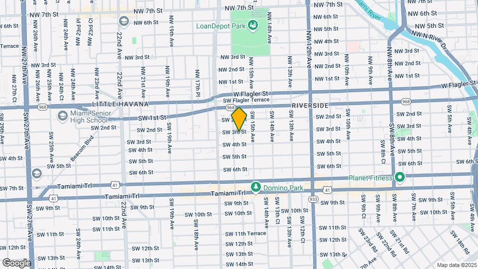 1558 SW 3rd St Mapa y Detalles de la Ubicación