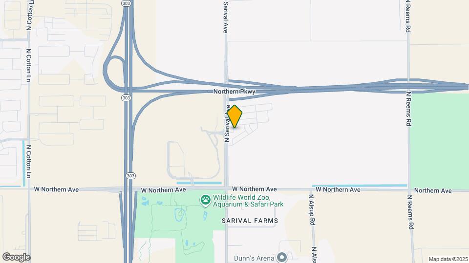 8299 N Sarival Ave Map and Location Details