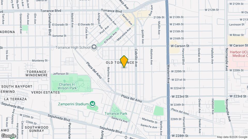 1920 Gramercy Ave Mapa y Detalles de la Ubicación