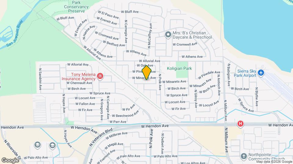 5584 W Chennault Ave Map and Location Details