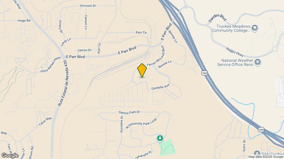 3720 Thistledown Ct Map and Location Details