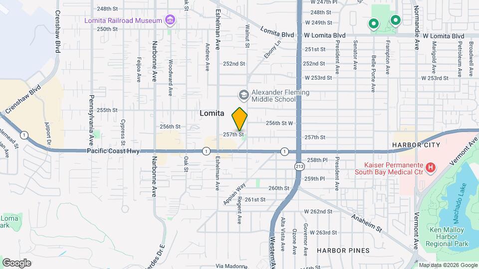 1916 257th St Map and Location Details