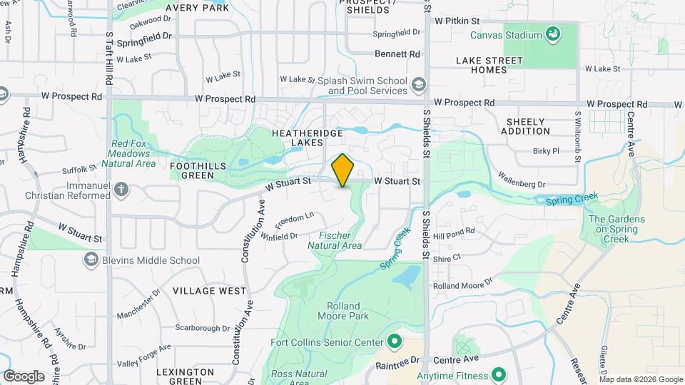 1330 Woodcrest Ct Map and Location Details