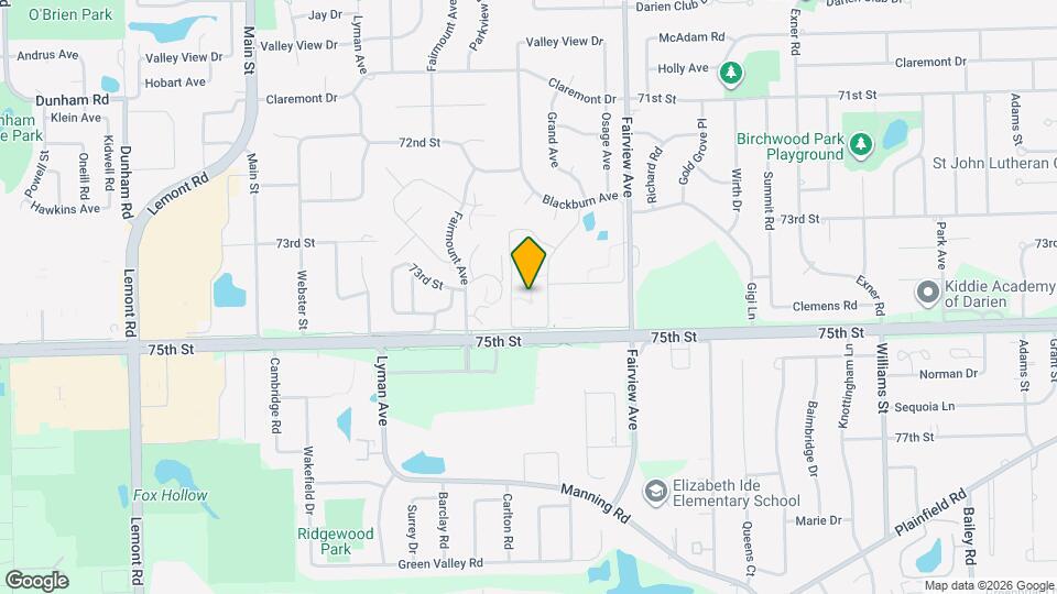 7400 Grand Ave Map and Location Details