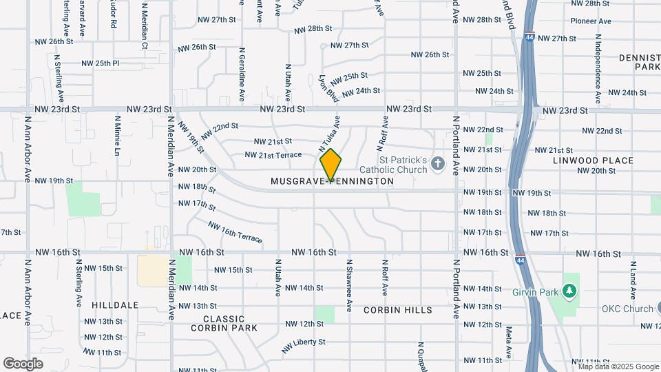 4029 NW 19th St Map and Location Details