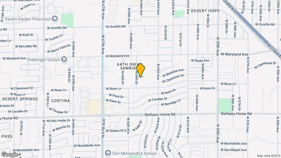 Buenas North 64th Mapa y Detalles de la Ubicación