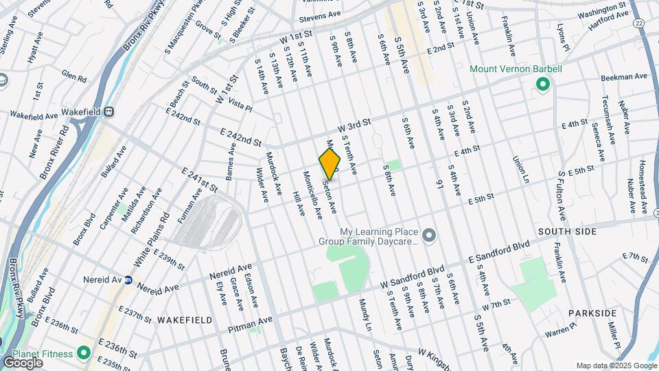 1031 E 241st St Map and Location Details