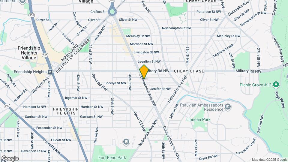 5315 Connecticut Ave NW Map and Location Details