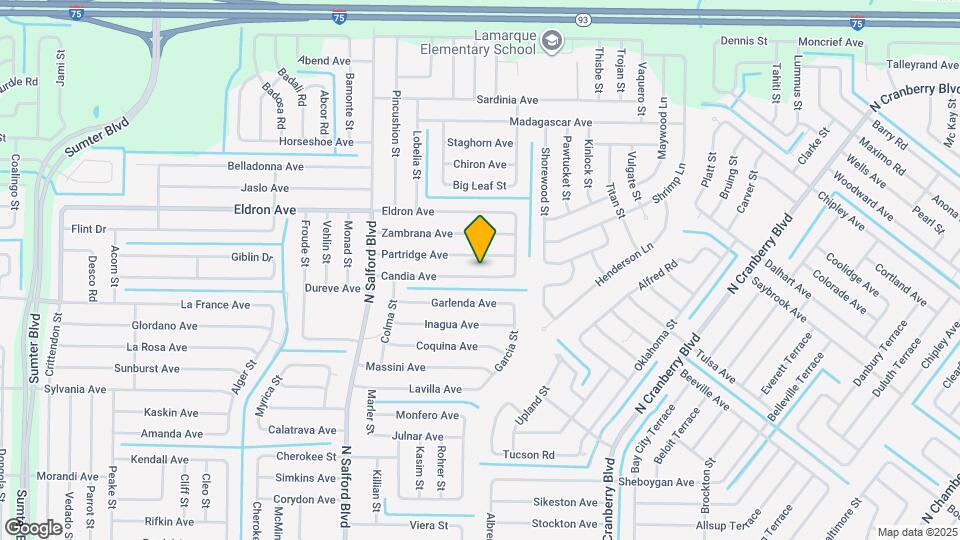 3620 Candia Ave Mapa y Detalles de la Ubicación