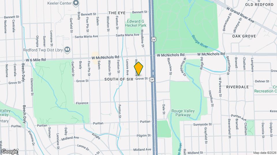 16800 Wormer Ave Map and Location Details