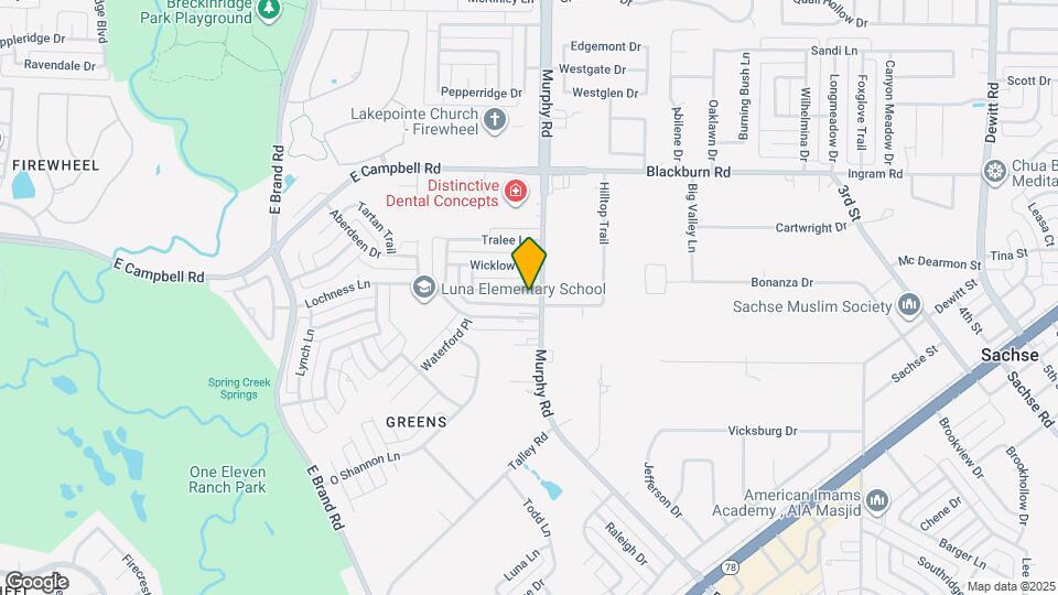 1230 Donegal Ln Map and Location Details