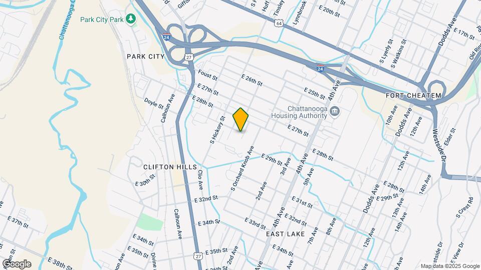 2903 S Hawthorne St Map and Location Details