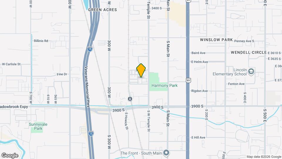 3744 Prairiewood Drive Map and Location Details