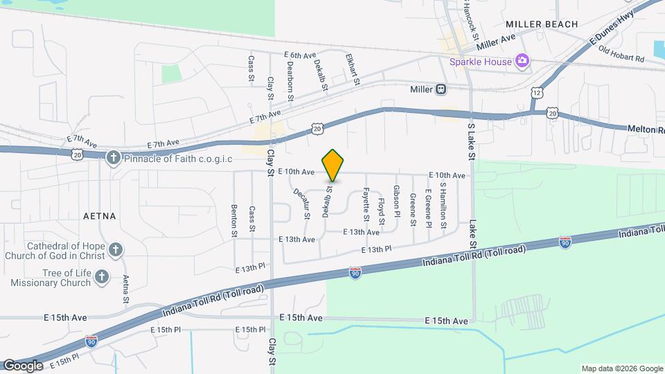 1041 Dekalb St Map and Location Details