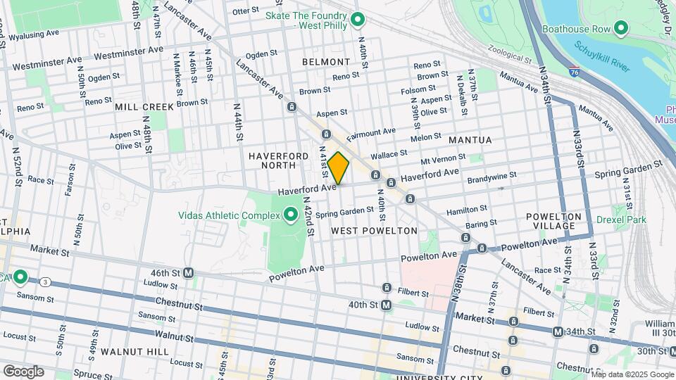 Haverford Lofts Map and Location Details