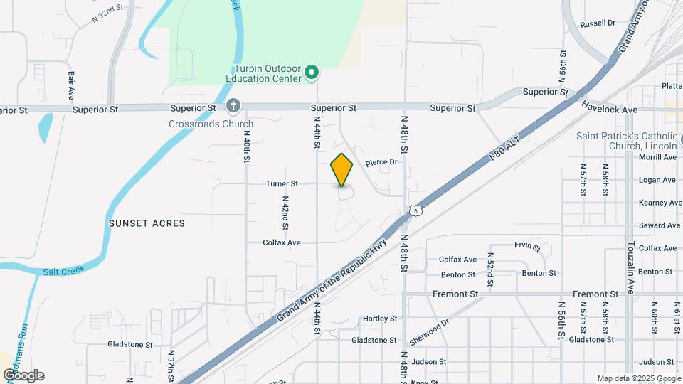 4012 N 45th St Ct Map and Location Details