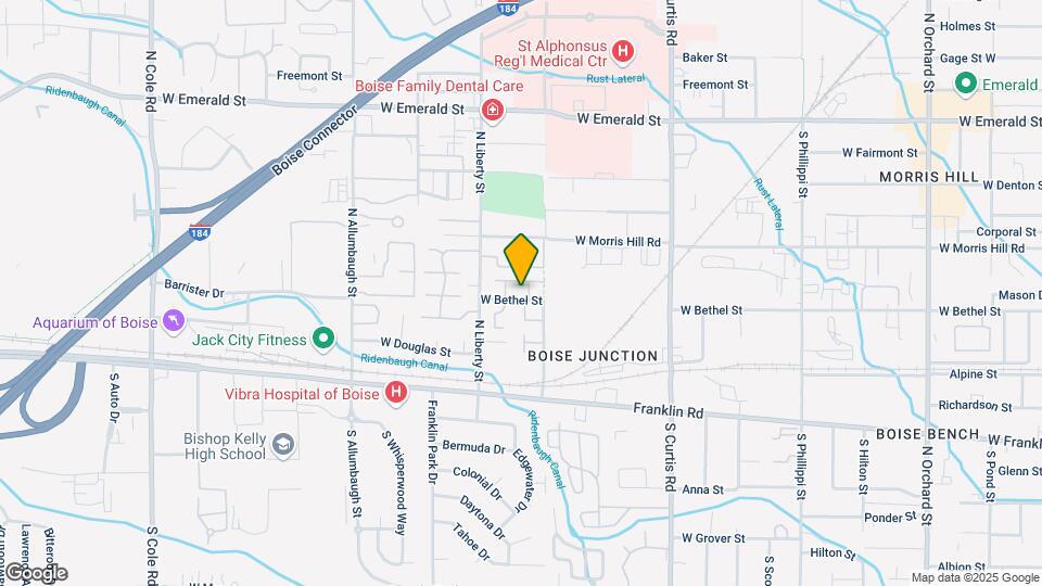 213 N Avenger Ln Mapa y Detalles de la Ubicación