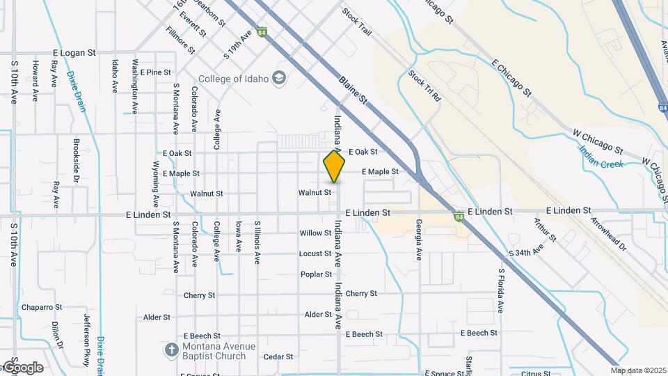 2314 S Indiana Ave Map and Location Details