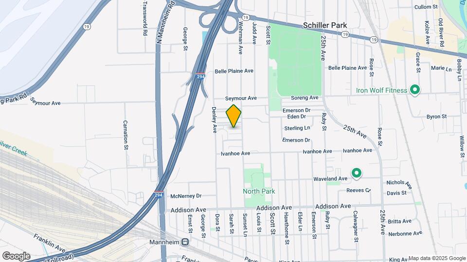 3922 Wehrman Ave Map and Location Details