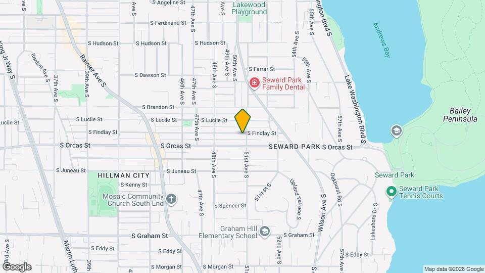 4853 S Findlay St Map and Location Details