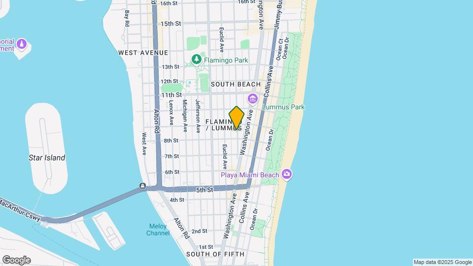 836 Pennsylvania Ave Mapa y Detalles de la Ubicación