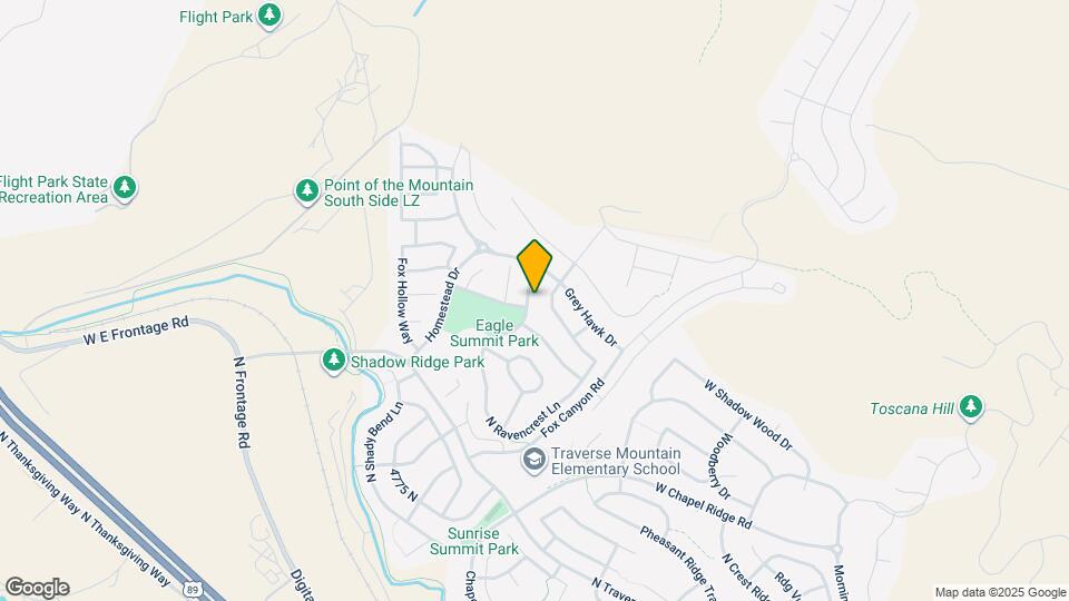 5146 N Ravencrest Ln Map and Location Details