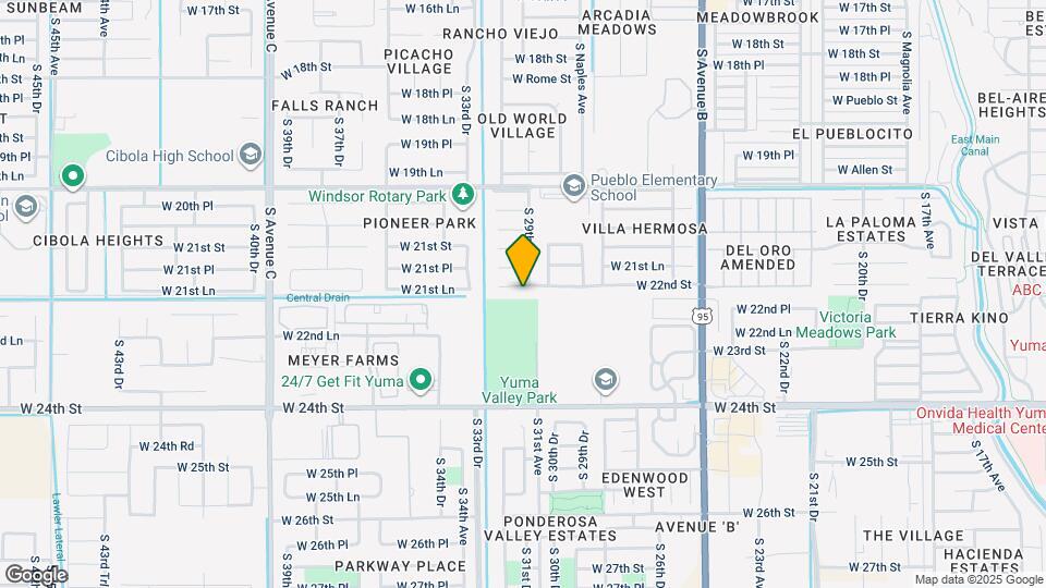 2917 W 22nd St Map and Location Details