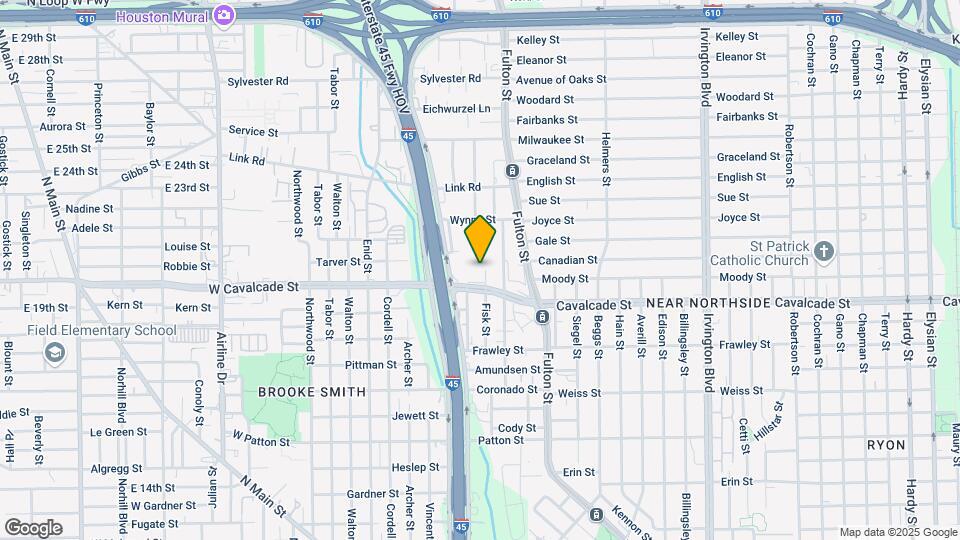 4909 Fisk St Map and Location Details