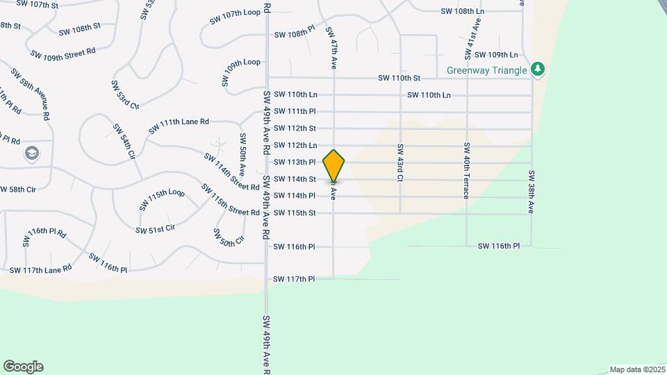 8626 SW 46th Ave Map and Location Details