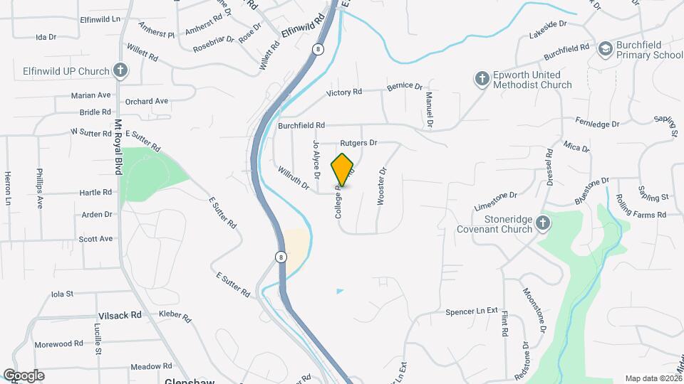 2800 College Park Rd Map and Location Details