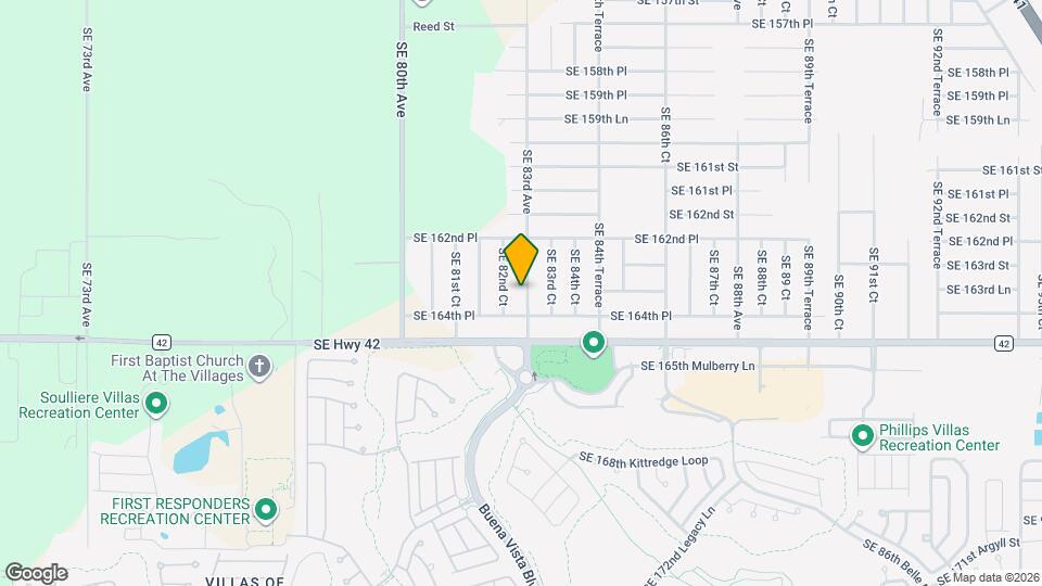 16382 SE 83rd Ave Map and Location Details