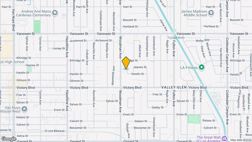 6515 Buffalo Ave Mapa y Detalles de la Ubicación