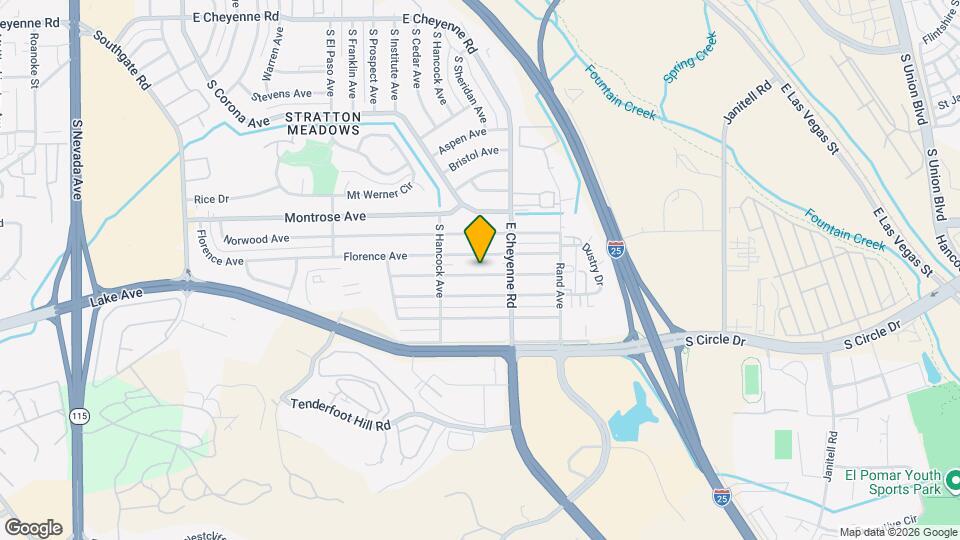 1216 Richards Ave Map and Location Details